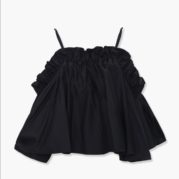 Tie-Strap Ruffle Top - Picture 2 of 3